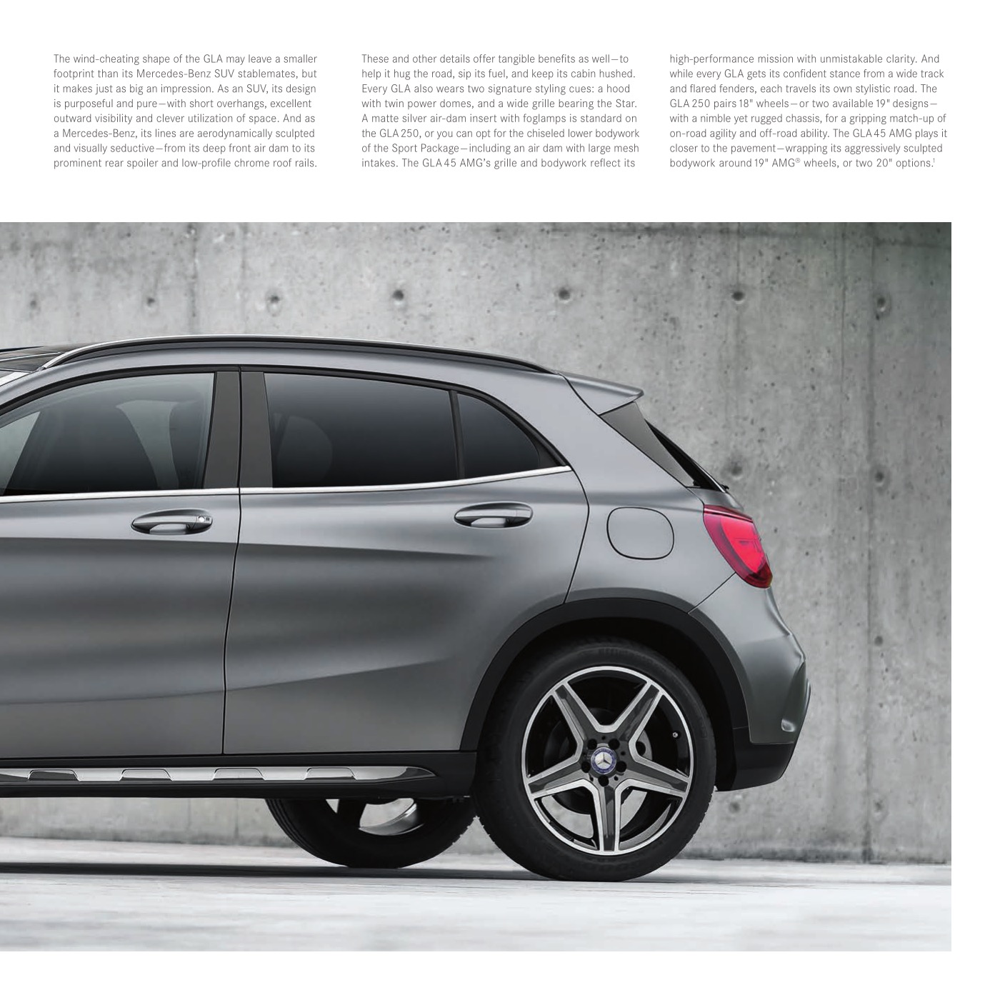 2015 Mercedes-Benz GLA-Class Brochure Page 16